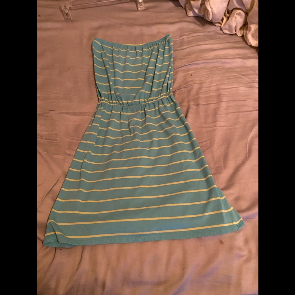 Old navy x small strapless cotton summer sundress
